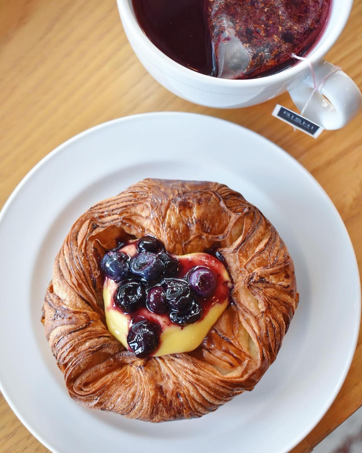 Blueberry and Clamansi Danish