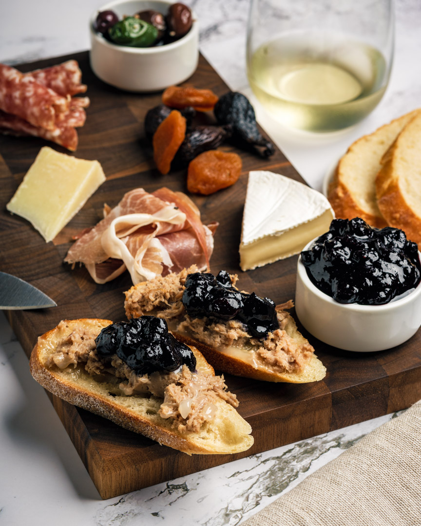 BC Blueberry Chutney. Credit @yvr_foodguy