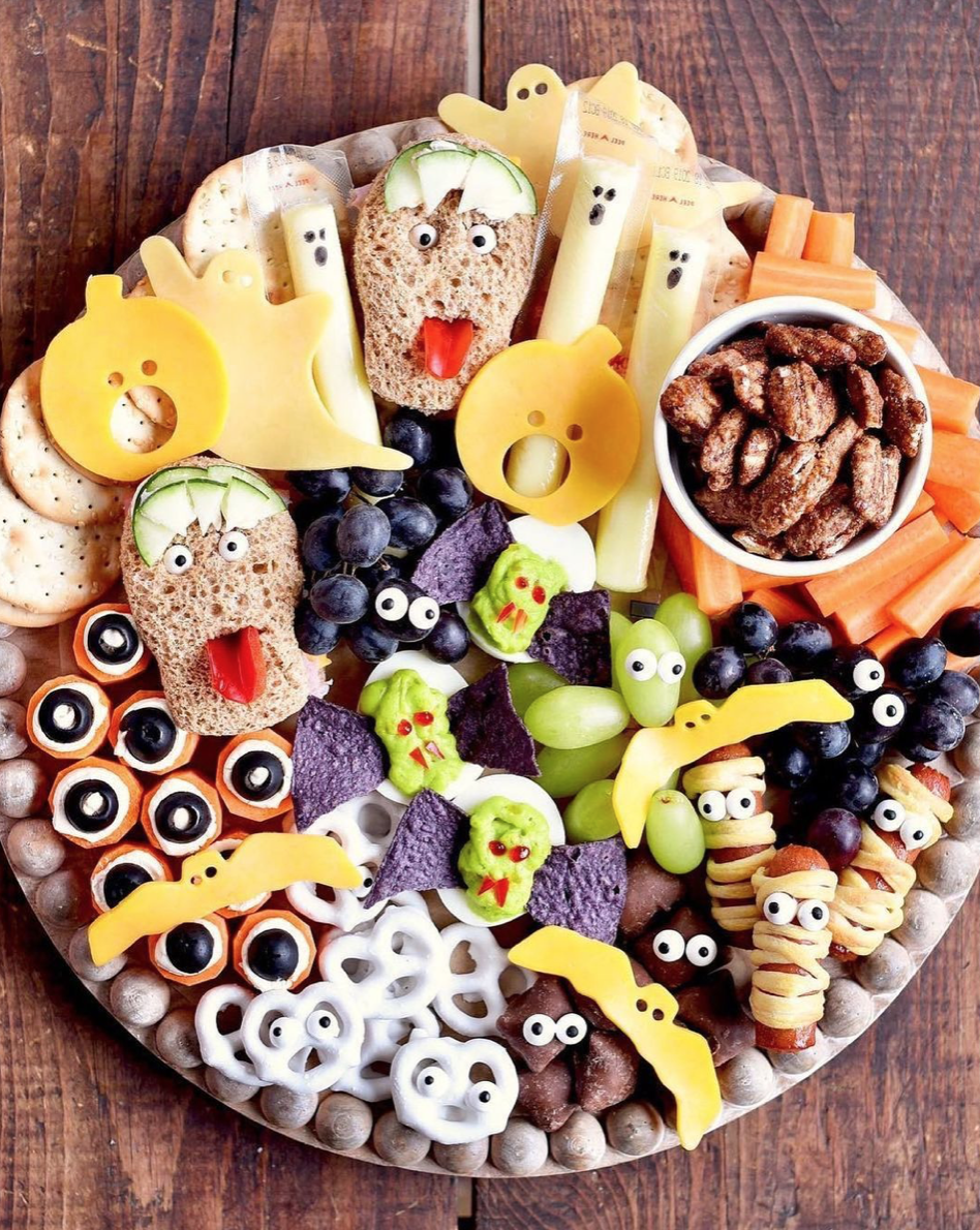 Halloween children's charcuterie. Credit Williams Sonoma.