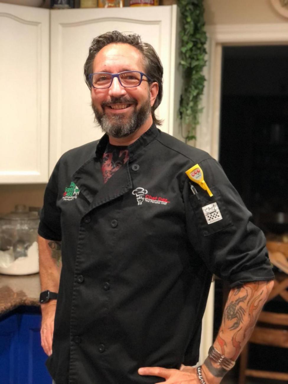 Fraser Valley celebrity Chef Dez is ready to cook with BC Blueberries