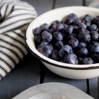 National Dessert Day is October 14th and what better way to celebrate than with delicious desserts you can make at home using frozen BC blueberries. 