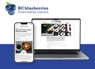 BC Blueberries in the News in 2022