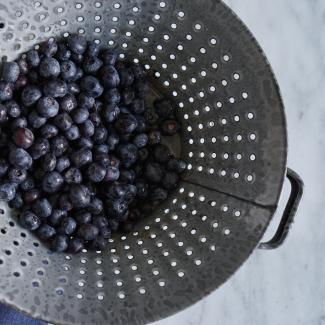 Basket Blueberries