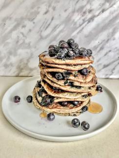 @vancouversam BC Blueberry Pancakes