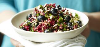 Healthy blueberries