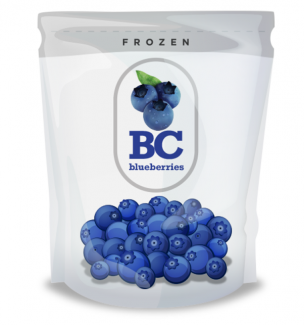 Frozen Blueberries package