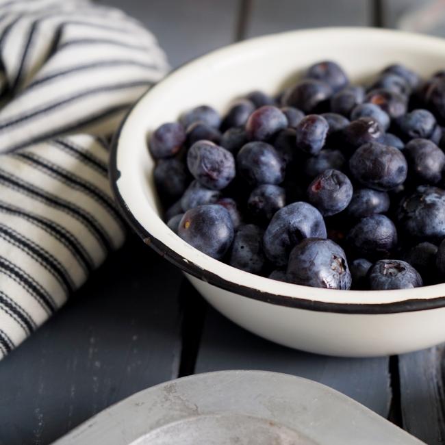 National Dessert Day is October 14th and what better way to celebrate than with delicious desserts you can make at home using frozen BC blueberries. 