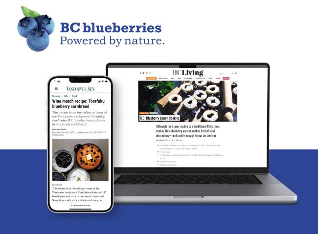 BC Blueberries in the News in 2022