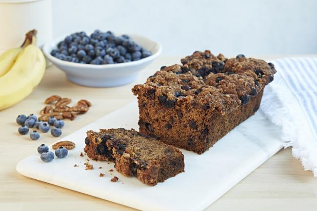 Blueberry Banana Bread