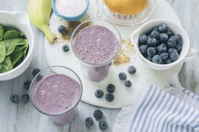 Blueberry Breakfast Smoothie