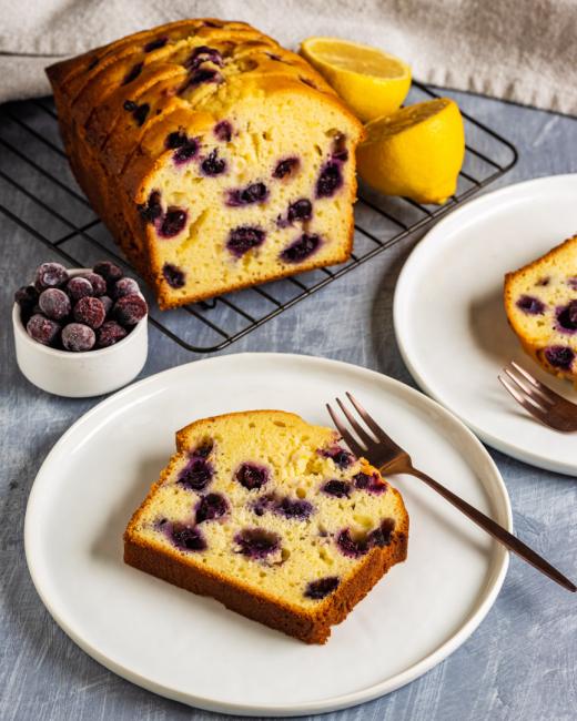 Classic Blueberry Lemon Tea Loaf