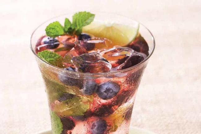 Blueberry Mojito