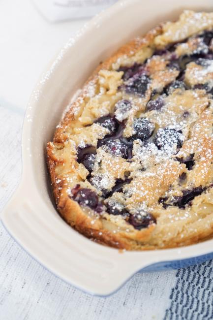 Blueberry Clafoutis