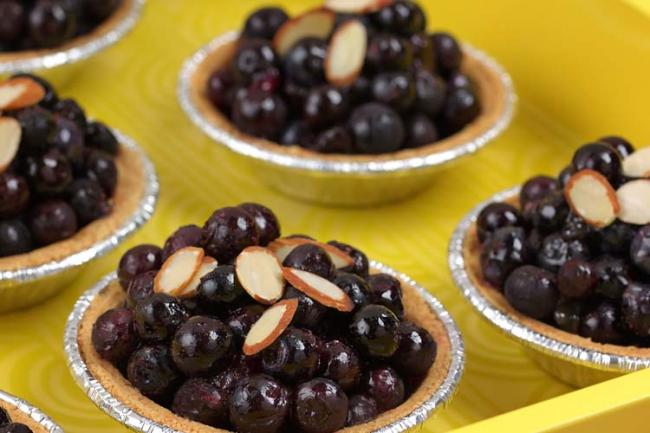 Individual Blueberry Tarts