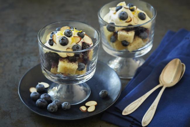 Blueberry Lemon Trifle