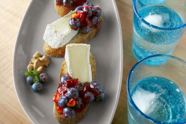 Quick Blueberry-Cranberry Relish