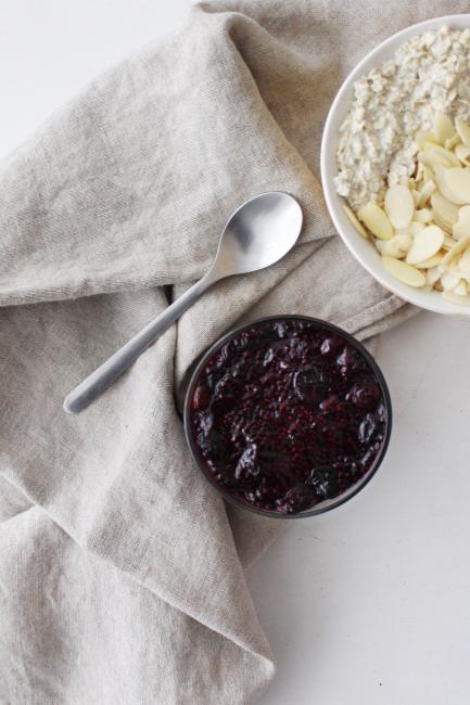 Cinnamon Blueberry Chia Jam Recipe