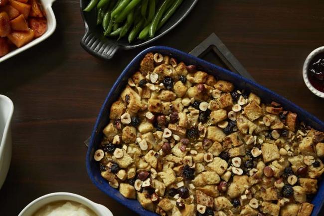 Savoury Blueberry Stuffing