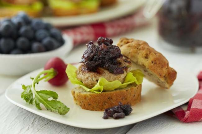 Blueberry Bacon Chutney