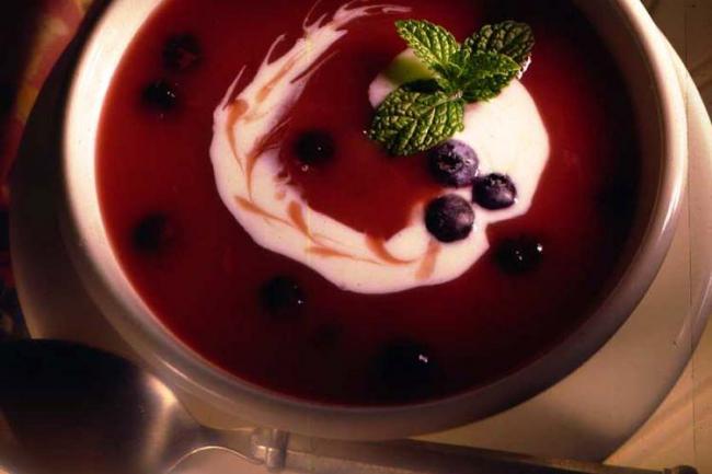 Blueberry Soup